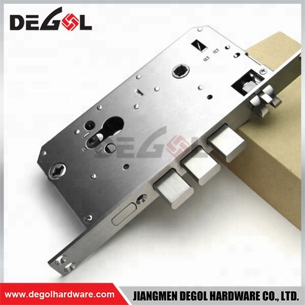 Stainless steel french door mortise lock parts