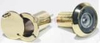 Hot Sale 200 Degree Plastic Optics Satin Nickel Brass Door Eye Viewer Peephole