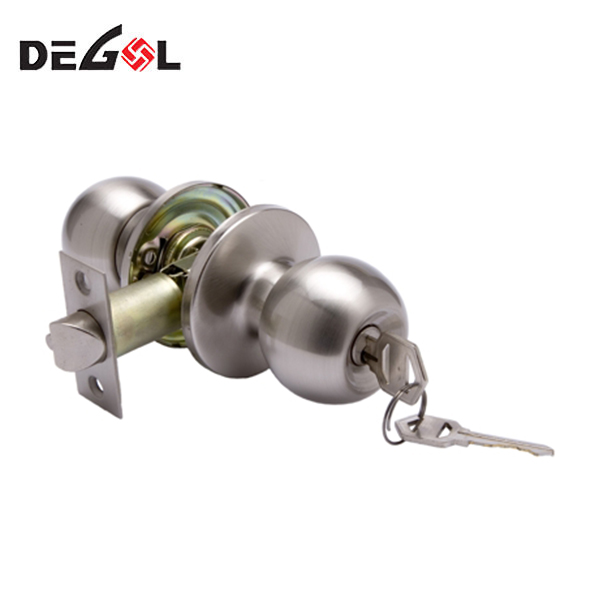 alloy split privacy door handle lock