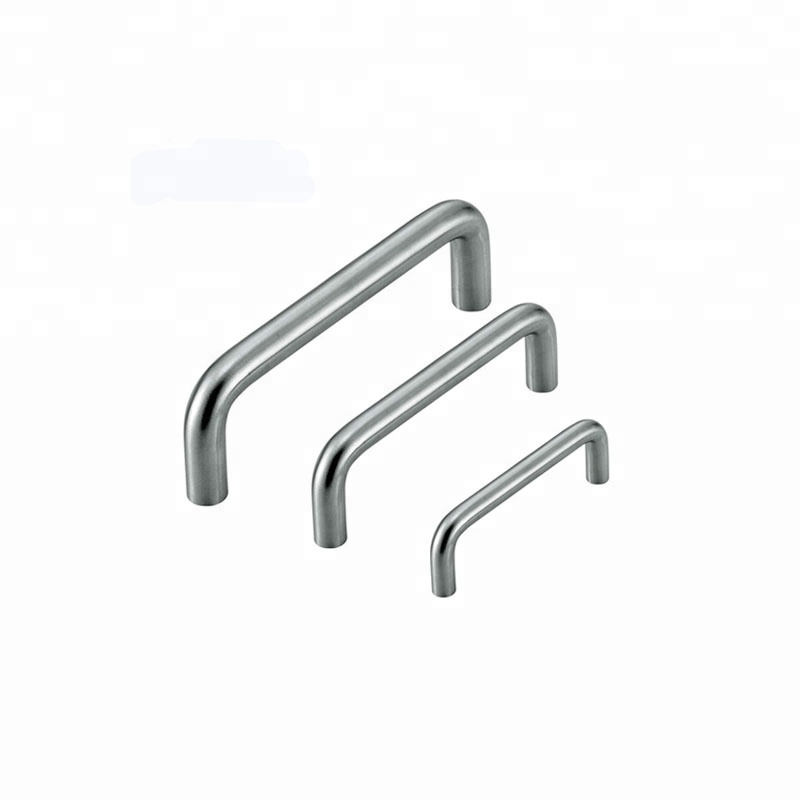 Top quality stainless steel D shape heavy duty solid furniture handles
