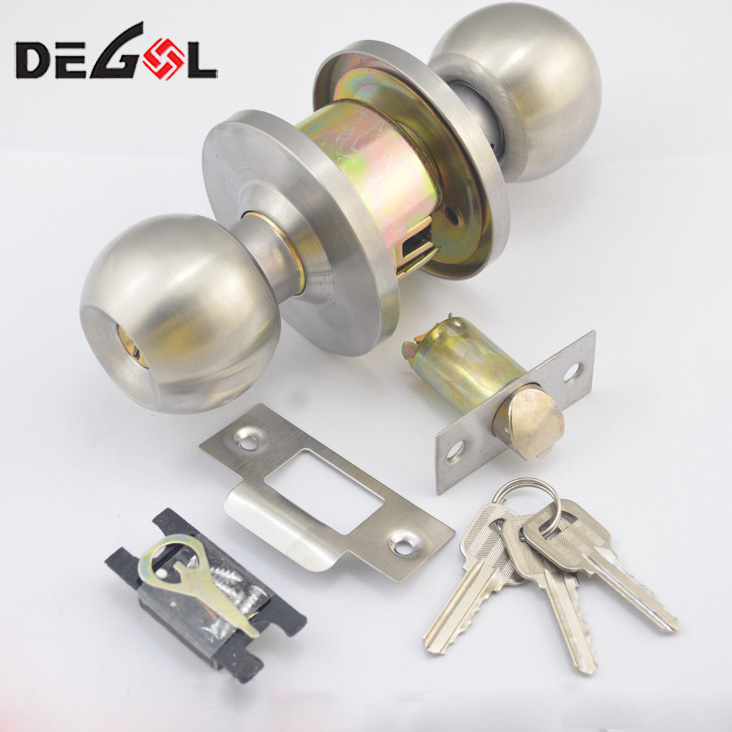 Daily maintenance of spherical door locks