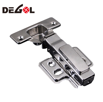 Top quality iron fix on hydraulic full overlay furniture european corner cabinet hinges