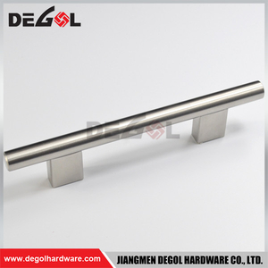 Hollow Solid Stainless Steel Bedroom Drawer / Cabinet Furniture Handle Door Pull