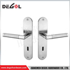 Top quality stainless steel heavy duty solid lever germany door handles on plate