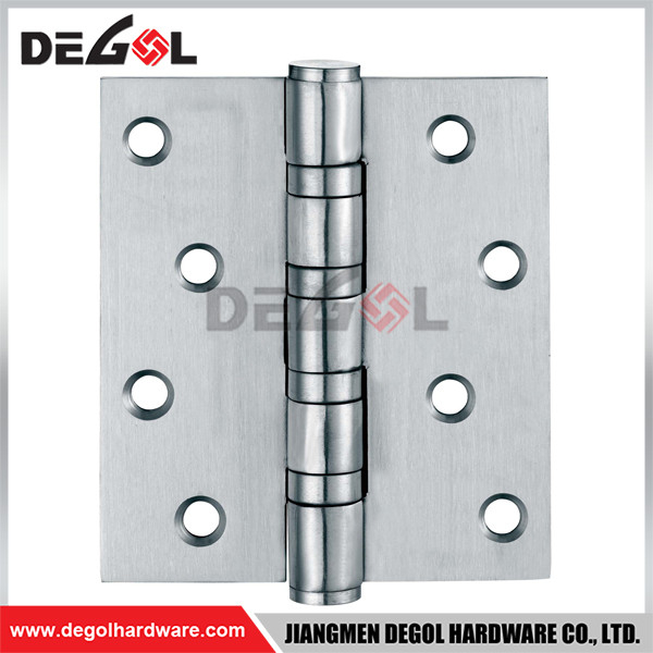 Full material satin stainless steel 4BB door hinge