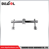 YA82 Central Connecting Fittings Satin Chrome Black