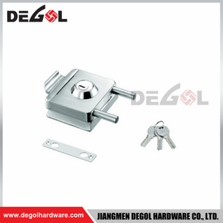GL1026 glass door lock stainless steel commercial tempered frameless sliding house hotel