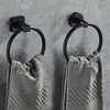 TR1005 Modern 304 Stainless Steel Bathroom Accessories Rustproof Towel Hanging Ring for Hotels Luxury Bathroom Towel Bar