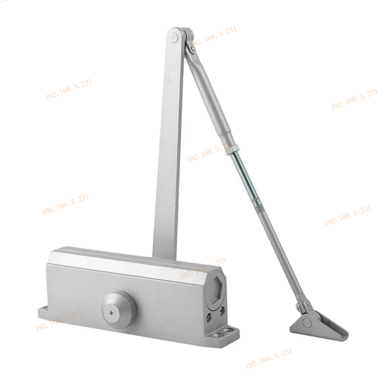 Factory Customization Automatic Door Closer 135°/150°/160°/170°/180° Max Opening Angle 90° Hold-open for 500-1300mm 15-110kg Door