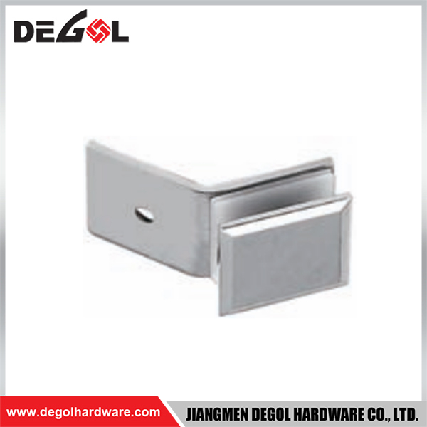 YC211 Glass Door Hingers Satin Chrome Black