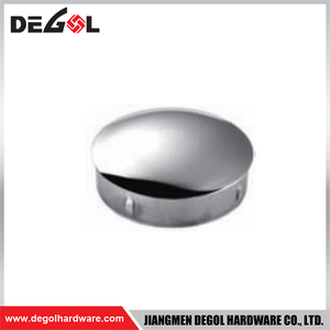 YA100 Handrail end fittings Satin Chrome Black