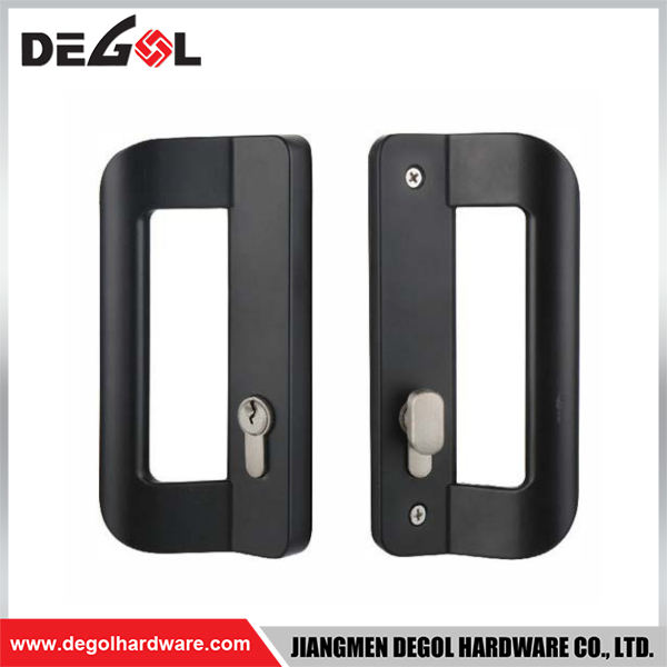 SL1039 Modern luxury Aluminium narrow 85 mmPassword Aluminum Sliding Door Lock Modern designed stainless steel sliding door lock with zinc material body 