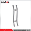 YE112 Glass Door Fitting Satin Chrome Black