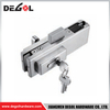 YE210 Glass Door Fitting Satin Chrome Black