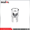 YC403 Glass Door Hingers Satin Chrome Black