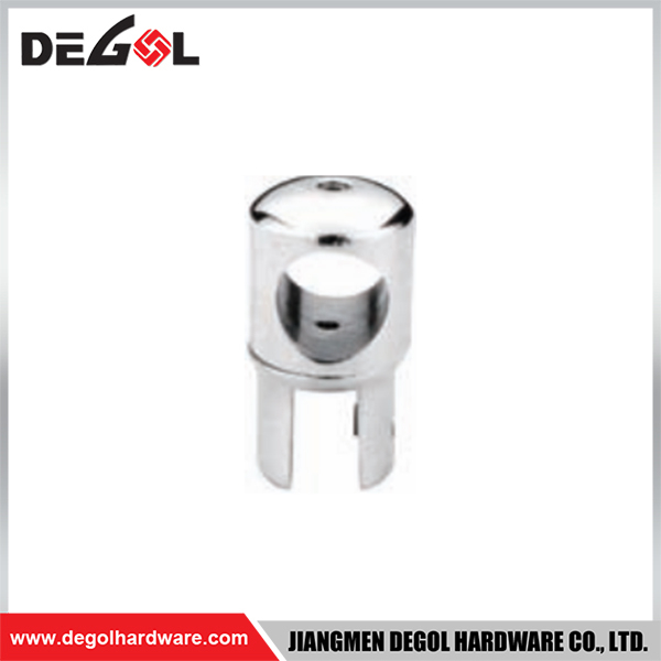 YC403 Glass Door Hingers Satin Chrome Black