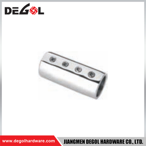 YC408 Glass Door Hingers Satin Chrome Black