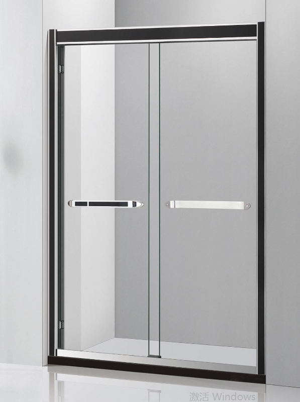 SR20 8mm 10mm 12mm glass SS304 Clear Simple Shower Room Fittings Bathroom Door Aeecssories