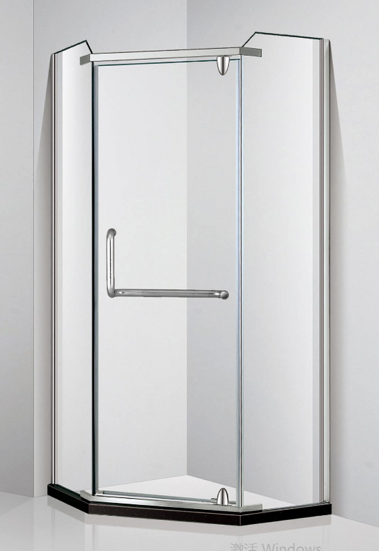 SR12 8mm 10mm 12mm glass SS304 Clear Simple Shower Room Fittings Bathroom Door Aeecssories