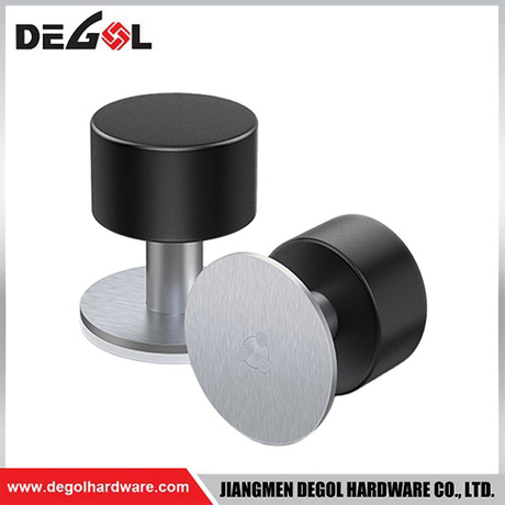 China 40*44mm Stainless steel 2pcs self adhesive door stopper 
