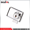 GDL00012 glass door lock steel commercial tempered sliding house hotel commercial 