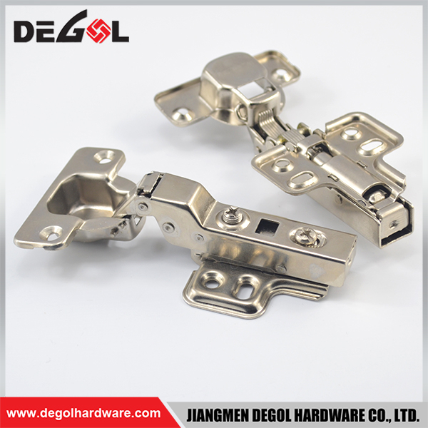 CH105H clip on half 4 hole with Hydraulic Closing Cabinet Hinge Soft Close Frame Hinge Adjustable Hinge for Door
