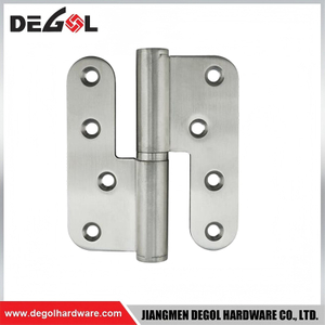 L Shape Heavy Load Lift Off Hinge Stainless Steel Radius Detachable Butt Hinge Commercial Door Fittings