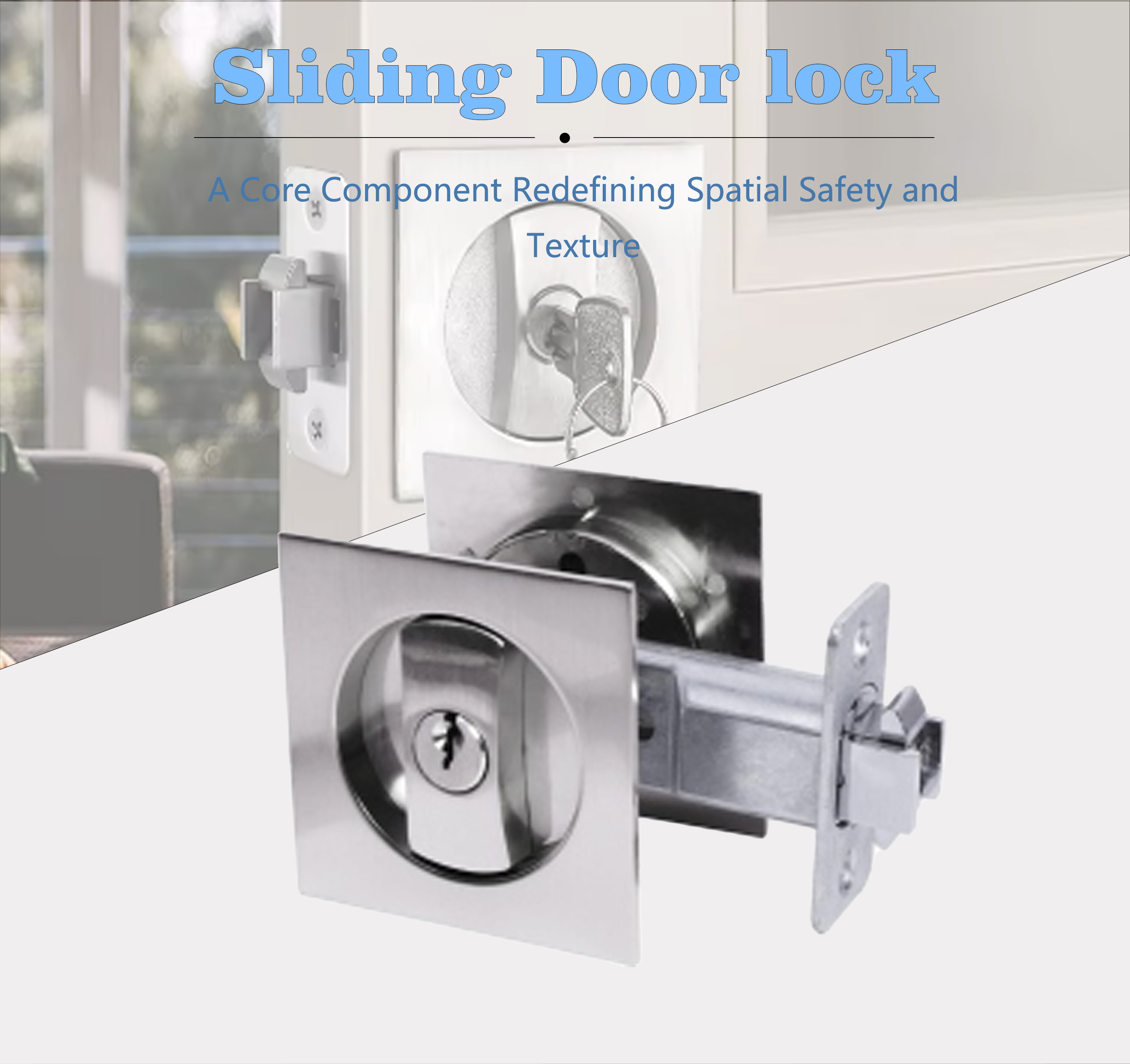 Single Cylinder Deadbolt Lock Compliant with Australian Building Standards