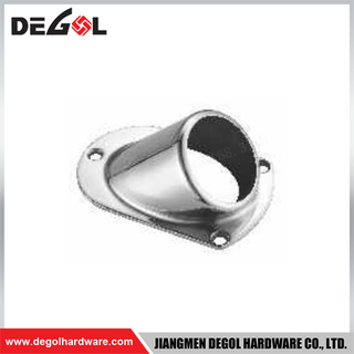 YA1136 Handrail End Fittings Satin Chrome Black