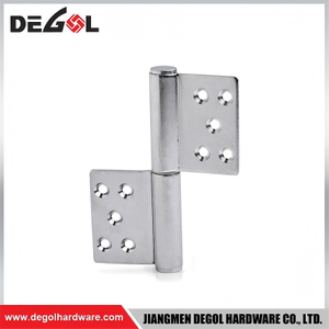 Fire Rated Flag Hinge Flat Steel Design For Commercial Fire Door Replacement