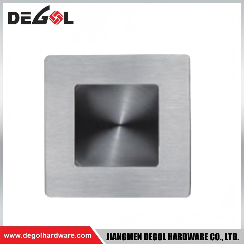 Embedded Door Handle Recessed Layout Perfect Match Modern Interior Decoration Door