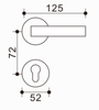 Minimalist Zinc-Aluminum Door Pull, Elegant Design, Enhance Any Room