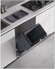 FLB-450-35 Multi Fit Bin with Pull out handle type with soft closing sides