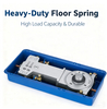 Glass Door Floor Hinge Hydraulic Design Stable Operation For Tempered Glass Door Fittings