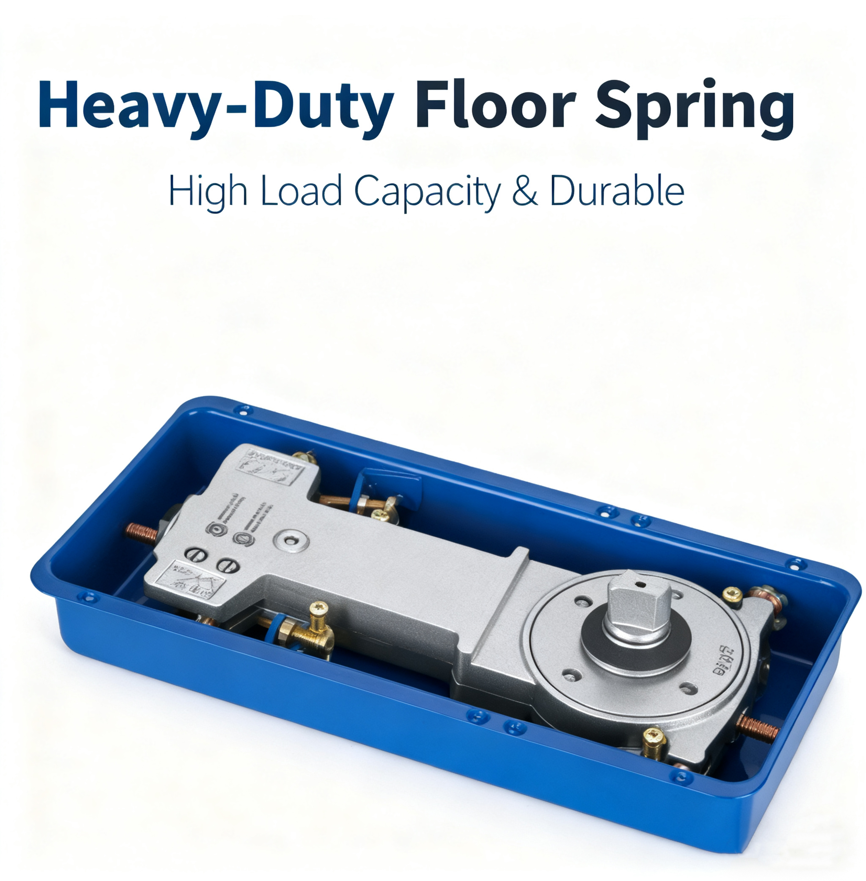 Glass Door Floor Hinge Hydraulic Design Stable Operation For Tempered Glass Door Fittings