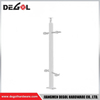 Glass Balustrade Posts High Strength Alloy For Stair And Terrace Guardrail Assembly