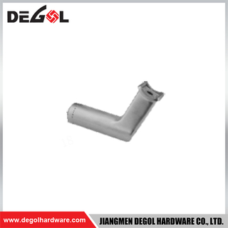 YA1237 Handrail End Fittings Satin Chrome Black