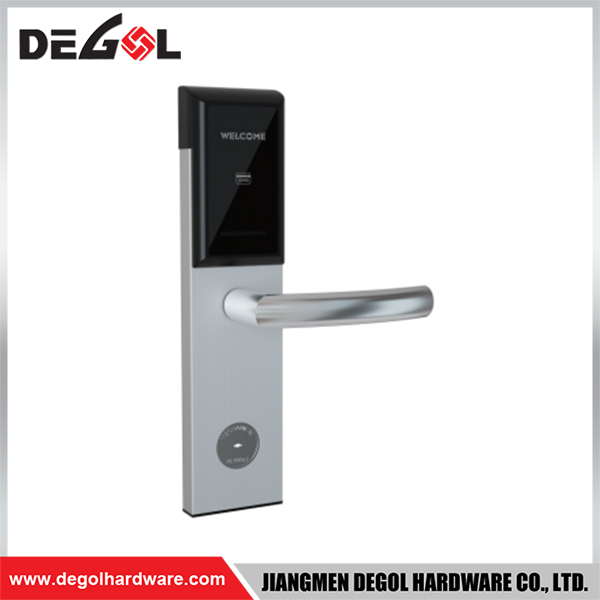 SML100 Zinc Alloy Door Handle Smart Lock Matt Black/ Satin Silver