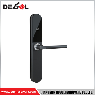 SML83 Zinc Alloy Door Handle Smart Lock Matt Black/ Satin Silver